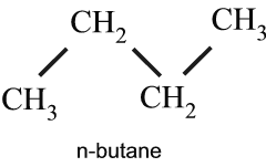 What is butane's chemical formula?